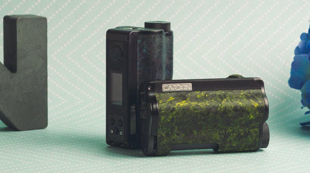 版画 Doppo Dovpo Topside Dual Squonk Box Mod – Gourmet E-Liquid