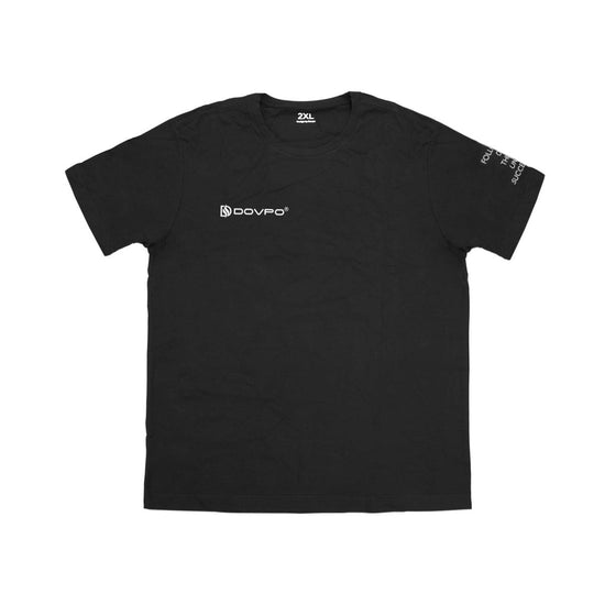Load image into Gallery viewer, Dovpo Black T-Shirt - DOVPO
